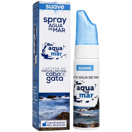 Spray Nasal Suave com Água do Mar 70Ml Aqua De Mar