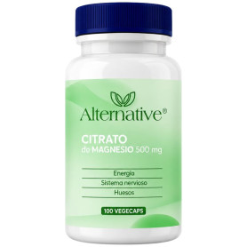 Citrato De Magnésio 500Mg 100 Cápsulas Alternative