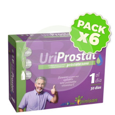 Pack 6x Uriprostat 30 Cápsulas Pinisan