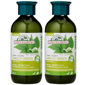 Champô para Cabelos Oleosos 300+300Ml Corpore Sano