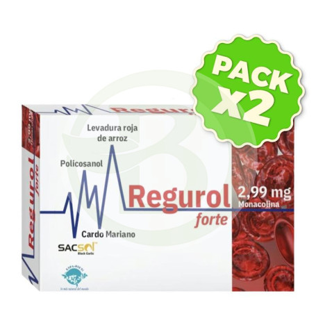 Pack 2x Regurol Forte 30 Cápsulas Espadiet