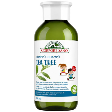 Champô Escolar Árvore do Chá 300Ml Corpore Sano