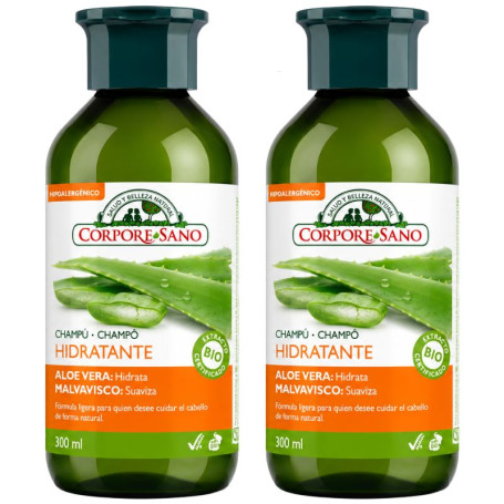 Champô Hidratante 300+300Ml Corpore Sano