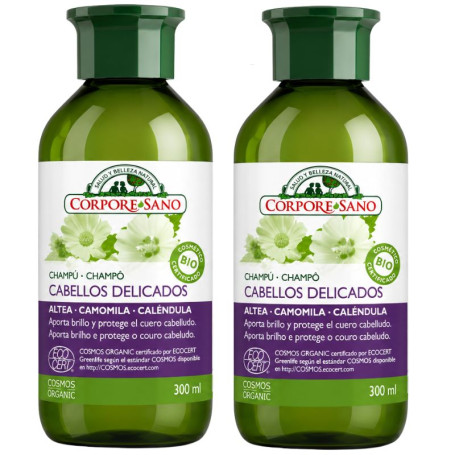 Champô De Camomila Cabelos Delicados 300+300Ml Corpore Sano