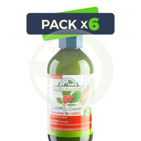 Pack 6x Champú Reforzante 300Ml. Corpore Sano