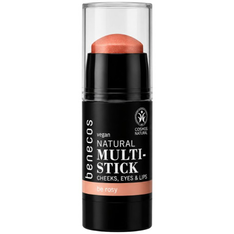 Multi Stick Olhos, Lábios e Maçãs do Rosto Be Rosey 4,8G Benecos