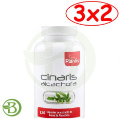 Embalagem 3x2 Cinaris 120 Cápsulas Plantis