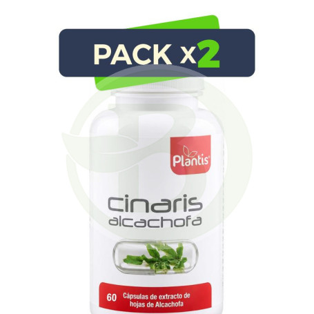 Pack 2x Cinaris 60 Cápsulas Plantis
