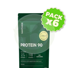 Pack 6x Protein 90 Vainilla 300G Santiveri