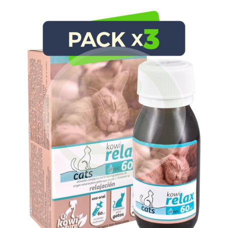 Pack 3x Kowi Cats Relax 60Ml Kowi Nature