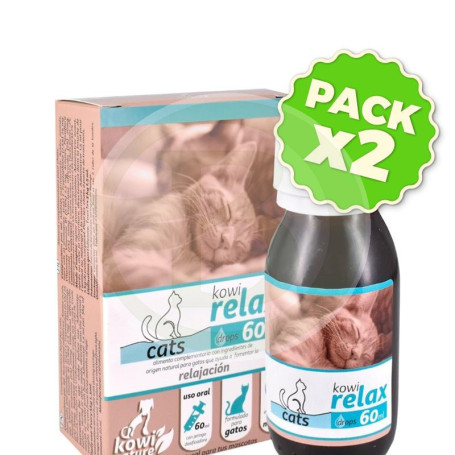 Pack 2x Kowi Cats Relax 60Ml Kowi Nature