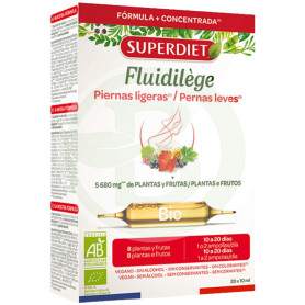 Fluidilege Bio 20 Ampolas Superdiet