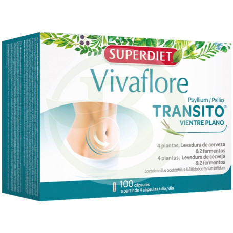 Vivaflore Transito 100 Cápsulas Superdiet