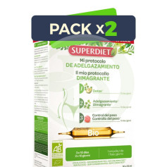 Pack 2x Protocolo De Emagrecimento Bio 3 Fases 30 X 10Ml Superdiet