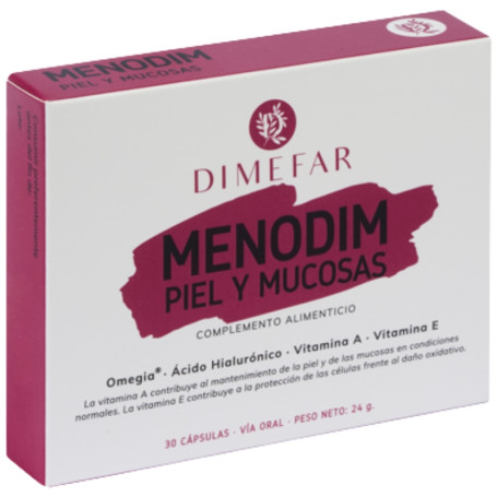 Menodim Pele e Mucosas 30 Cápsulas Dimefar
