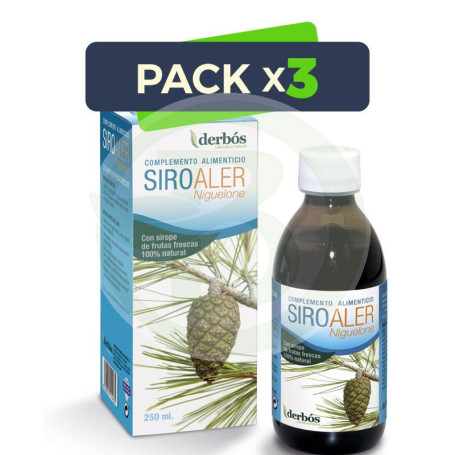 Pack 3x Siroaler (Niguelone) 250Ml. Derbos