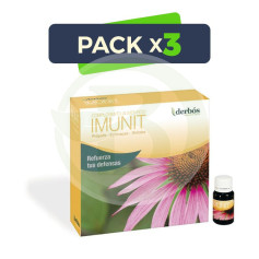 Pack 3x Imunit Defenses 20 Frascos Derbos