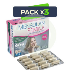 Pack 3x Mensulan Femina 60 Cápsulas Vegetais Derbós
