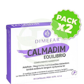 Pack 2x Calmadim Equilibrio 30 Cápsulas Dimefar