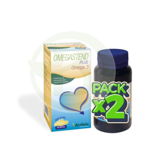Pack 2x Omegastend Plus 60 Perlas Derbos