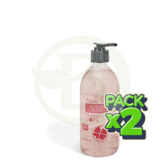Pack 2x Gel de Aloe Vera e Granada 500Ml. Derbos
