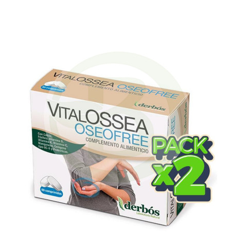 Pack 2x Vitalossea Oseofree 60 Comprimidos Derbos