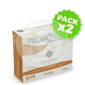 Pack 2x Derboflora 30 Capsulas Derbos