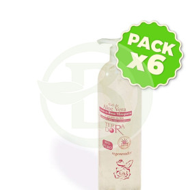 Pack 6x Gel Aloe Vera y Rosa Mosqueta 500Ml. Derbos