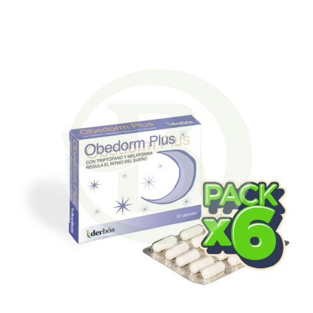 Pack 6x Obedorm 30 Cápsulas Derbos