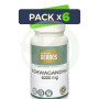 Pack 6x Ashwagandha 6000Mg 30 Cápsulas Vegetales Derbós