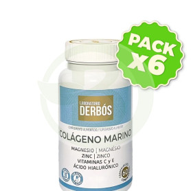 Pack 6x Colágeno Marino 60 Comprimidos Derbós