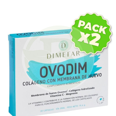 Pack 2x Ovodim 30 Cápsulas Dimefar