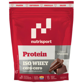 Iso Whey Zero-Zero Sabor a Chocolate 1500G Nutrisport