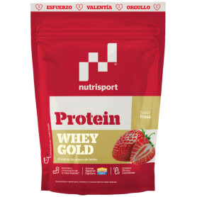 Whey Gold Protein Sabor Morango 500G Nutrisport