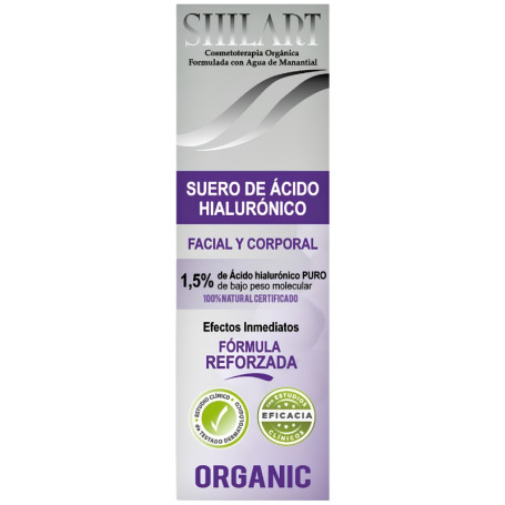 Sérum de Ácido Hialurónico Facial e Corporal 1,5% 120Ml Shilart