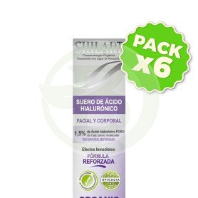 Pack 6x Suero De Ácido Hialurónico Facial y Corporal 1,5% 120Ml Shilart