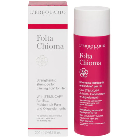 Cabelo Abundante Champô Antiqueda para Ela 200Ml L`Erbolario