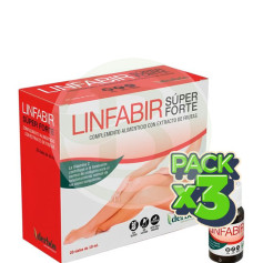 Pack 3x Linfabir Super Forte 20 Vials Derbos