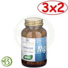 Pacote 3x2 Q-Magnésico 88 Comprimidos Santiveri