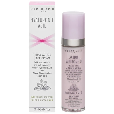 Ácido Hialurónico Creme Facial Peles Mistas 50Ml L´Erbolario