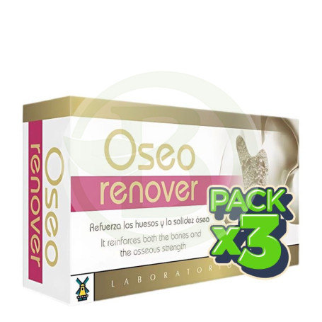 Pack 3x Oseo Renover 30 Cápsulas Tegor