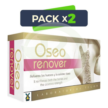 Pack 2x Oseo Renover 30 Cápsulas Tegor