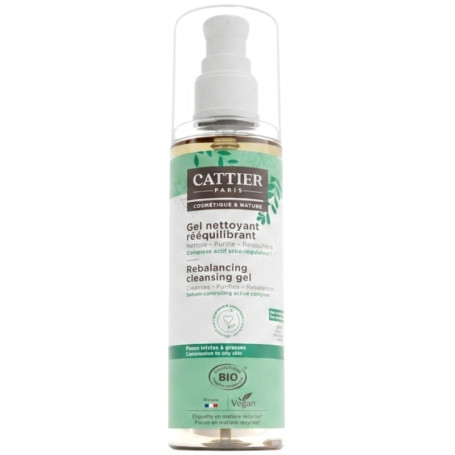 Gel Limpador Reequilibrante 200ml Cattier Paris