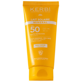 Leite Solar Mineral SPF50 sem Perfume 50ml Kerbi