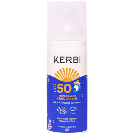 Creme Solar Spf50 Bebé/Criança 50Ml Kerbi