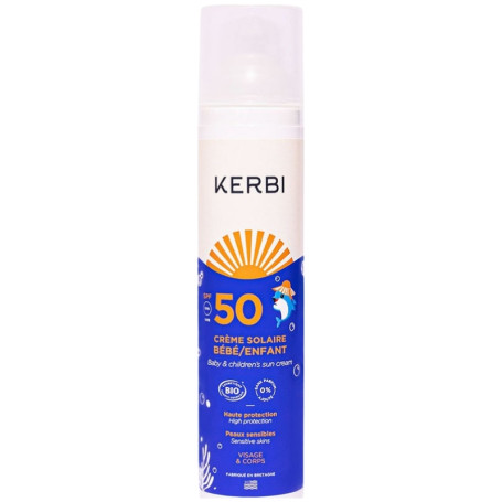 Creme Solar Spf50 Bebé/Criança 100Ml Kerbi