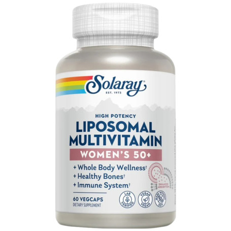 Multivitamínico Lipossomal para Mulheres +50 60 Cápsulas Solaray