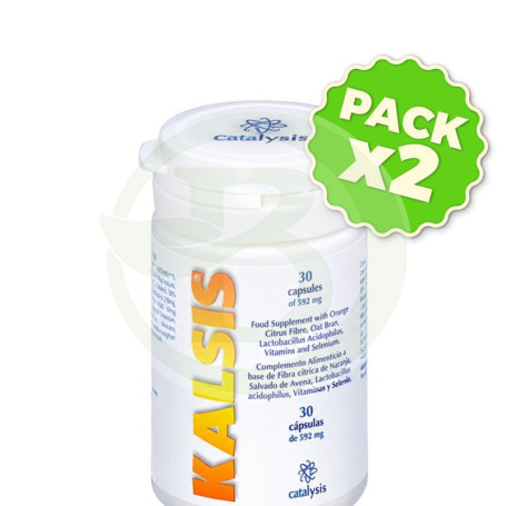 Pack 2x Kalsis 30 Cápsulas Catalysis