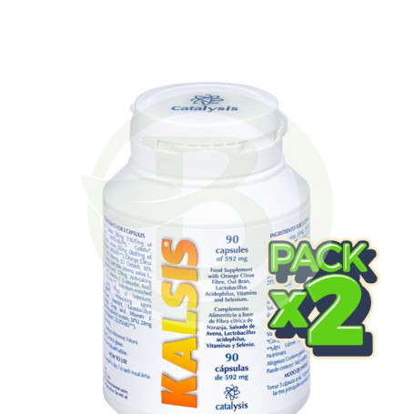 Pack 2x Kalsis 90 Cápsulas Catalysis