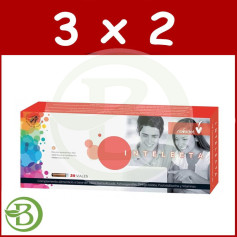Pacote 3x2 Intelecta 20 Frascos Novadiet